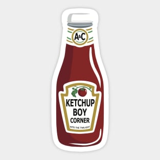 Ketchup Boy Corner Sticker